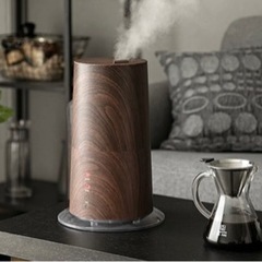 【ジャンク】アンドデコ　加湿器　ダークブラウンの画像