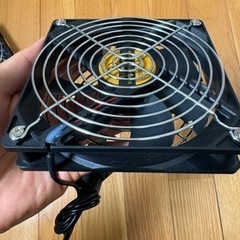 【中古】Mauknci USB冷却ファン　2セットの画像