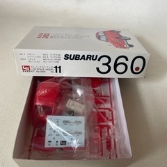 LS エルエス SUBARU スバル 360 1/32 No.11 2099 プルバックゼンマイ付き 未組み立て 未使用自宅保管品  の画像