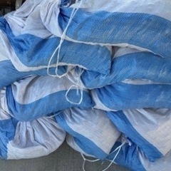 砕石砂利 土嚢袋 10袋 引き取り限定の画像