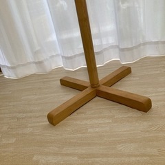 （決まりました）ポールハンガー木製の画像