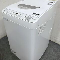 高年式!2023年製! シャープ/SHARP ES-TX6G-S 洗濯乾燥機 洗濯6.5kg/乾燥3.5kg シルバー ステンレス穴なし槽 中古家電 店頭引取歓迎 R8505