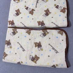 リラックマ お昼寝布団用 敷きパット 2枚セットの画像