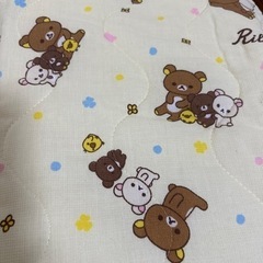 リラックマ お昼寝布団用 敷きパット 2枚セットの画像