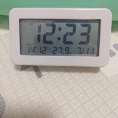 無印良品　デジタル時計