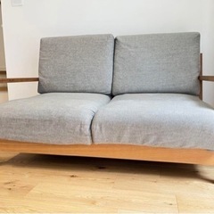 急募]無印良品 ソファ 2掛けソファ