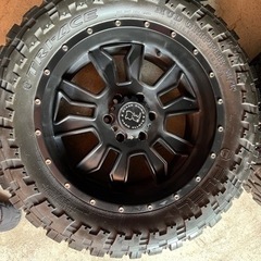 ブラックライノ　ホイルタイヤ4本セット　オフロードタイヤの画像