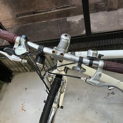 クロスバイク ライト付きの画像