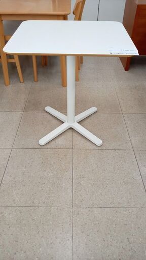★ジモティ割あり★ IKEA テーブル 白 H74×D60×W70 クリーニング済み TJ7283