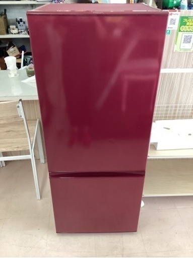 美原店　2018年製　大容量ワイドフリーザー　2ドア　冷凍冷蔵庫 AQR-18G