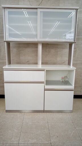 ★ジモティ割あり★ 綾野製作所　 綾野製作所　レンジボード 白 H207×D49×W140 クリーニング済み TJ7286