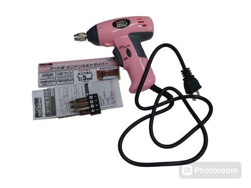 【売ります】GWエンタープライズ　コード式ミニドリル＆ドライバー　OGDD−36