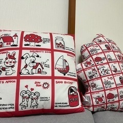 限定品 ストップペイル クッション2つの画像