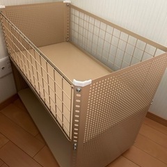 スチールラック　収納コンテナ　