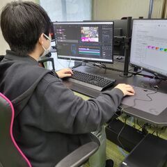 急募⁂【動画編集 経験者募集】趣味を活かせる！次世代型★こんなB型事業所、見たことない。利用者さんの夢中を仕事に変える！【完全週休2日制/研修制度あり】の画像