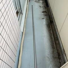 【無料】ステンレス物干し竿 260-370cm