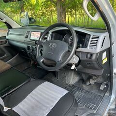 仙台☆200系1型ハイエースバン4WD.DXロング.ディーゼルターボ.車検R6.11迄☆KDH205Vの画像