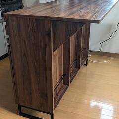 【問合終了】キッチンカウンター テーブル 間仕切り キャビネット...