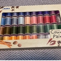 JUKI   CountryPalette  ミシン糸　38色