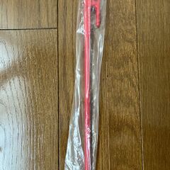 コールマン スチールソリッドペグ 30cm　4本（赤　未使用品）の画像
