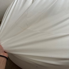 無印良品のビーズクッションの画像