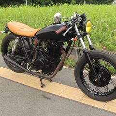 訳アリ☆旧車☆カスタム☆ヤマハ「 SR400 」1999年☆カフ...