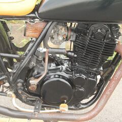 訳アリ☆旧車☆カスタム☆ヤマハ「 SR400 」1999年☆カフェレーサー☆書付☆国内物の画像