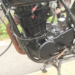 訳アリ☆旧車☆カスタム☆ヤマハ「 SR400 」1999年☆カフェレーサー☆書付☆国内物の画像