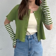 服/ファッション カーディガン レディースの画像