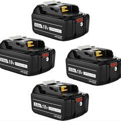 互換 マキタ 18v バッテリー BL1860B 6000mAh...