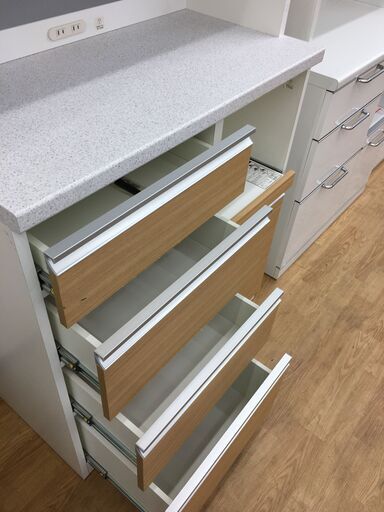 ★ジモティ割あり★ 共和産業 食器棚  W90×D45×H205 クリーニング済み SJ6120