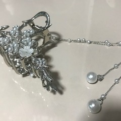 ヘアクリップ、ヘアアクセサリー、ヘアアクセ、ヘアツメ、