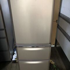 NO 264 🌈北九州市内配送設置無料✨🌈　三菱電機 MITSUBISHI ELECTRIC 冷蔵庫 Cシリーズ （335L・右開き） 3ドア シャンパンピンク MR-C34Y-P