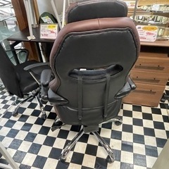 【リサイクルサービス八光】幅69㎝　山善　パソコンチェア ゲーミングチェア チェア HGC-89SO の画像