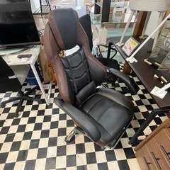 【リサイクルサービス八光】幅69㎝　山善　パソコンチェア ゲーミングチェア チェア HGC-89SO の画像