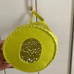 ビニールストッカー　黄色、茶色の画像