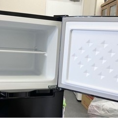 2ドア冷凍/冷蔵庫 WR-2118BK A-Stage エーステージの画像