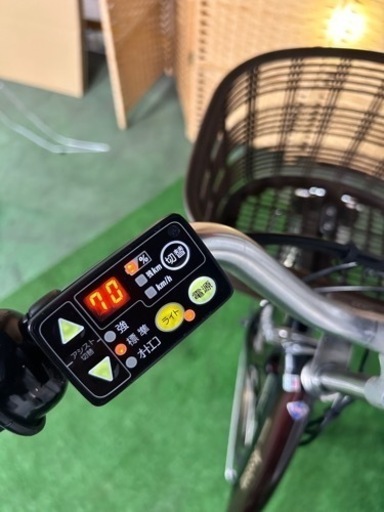 No.117 BRIDGESTONE Assista A45 24インチ 3段変速ギア 電動自転車整備済み中古現状