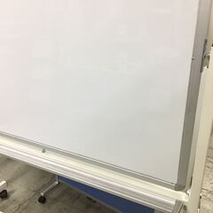 中古　ホワイトボード　両面　無地　脚付　自立式　キャスター付　1200×900　ロータイプ　愛知　一宮市　江南市　稲沢市　岩倉市　名古屋　岐阜　各務ヶ原　羽島　三重　グッドプライス一宮の画像