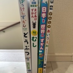 図鑑などセット4冊(お話中)の画像