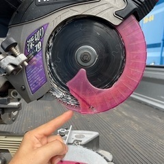 190mm卓上スライド丸ノコの画像