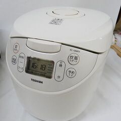 ・【恵庭】☆中古品☆東芝 マイコンジャー 炊飯器 RC-18MF...