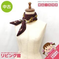 su0044　ジョンカルロ スカーフ イタリア製 レッド系 ポリ...