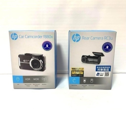 ドライブレコーダー　hp　f880x+RC3u　前後　カメラ　ドラレコ　360度 ドライブレコーダー hp f880x+RC3u 前後 カメラ ドラレコ 360度 【公式