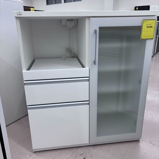 wa 883 レンジ台 ホワイト