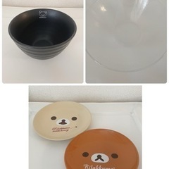 ローソン リラックマフェア リラックマ食器4点お譲りします。
