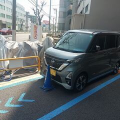 武蔵新田駅徒歩1分！環八に接道・出し入れ容易な面付！軽自動車専用駐車場