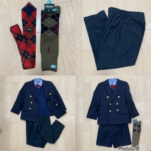 美品 ラルフローレン 130cm フォーマルスーツ Ralph Lauren 美品 ラルフローレン 130cm フォーマルスーツ Ralph Lauren
