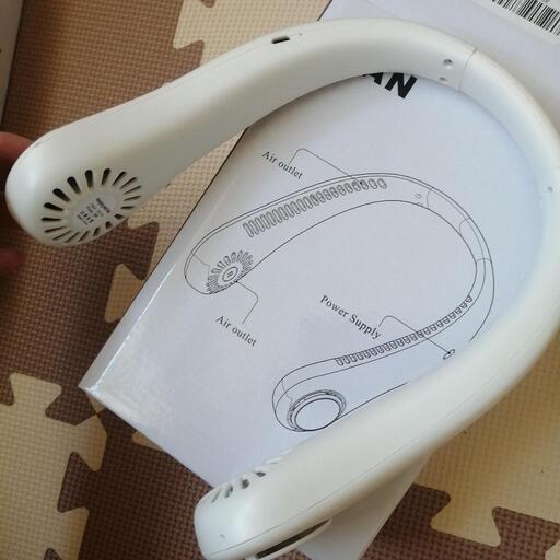 首掛け扇風機