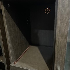 ニトリ？　レンジ台　ダークブラウン【リサイクルショップ道楽屋】の画像